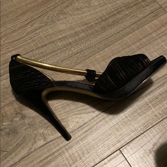 3 inch high heeled open toe - Picture 3 of 7